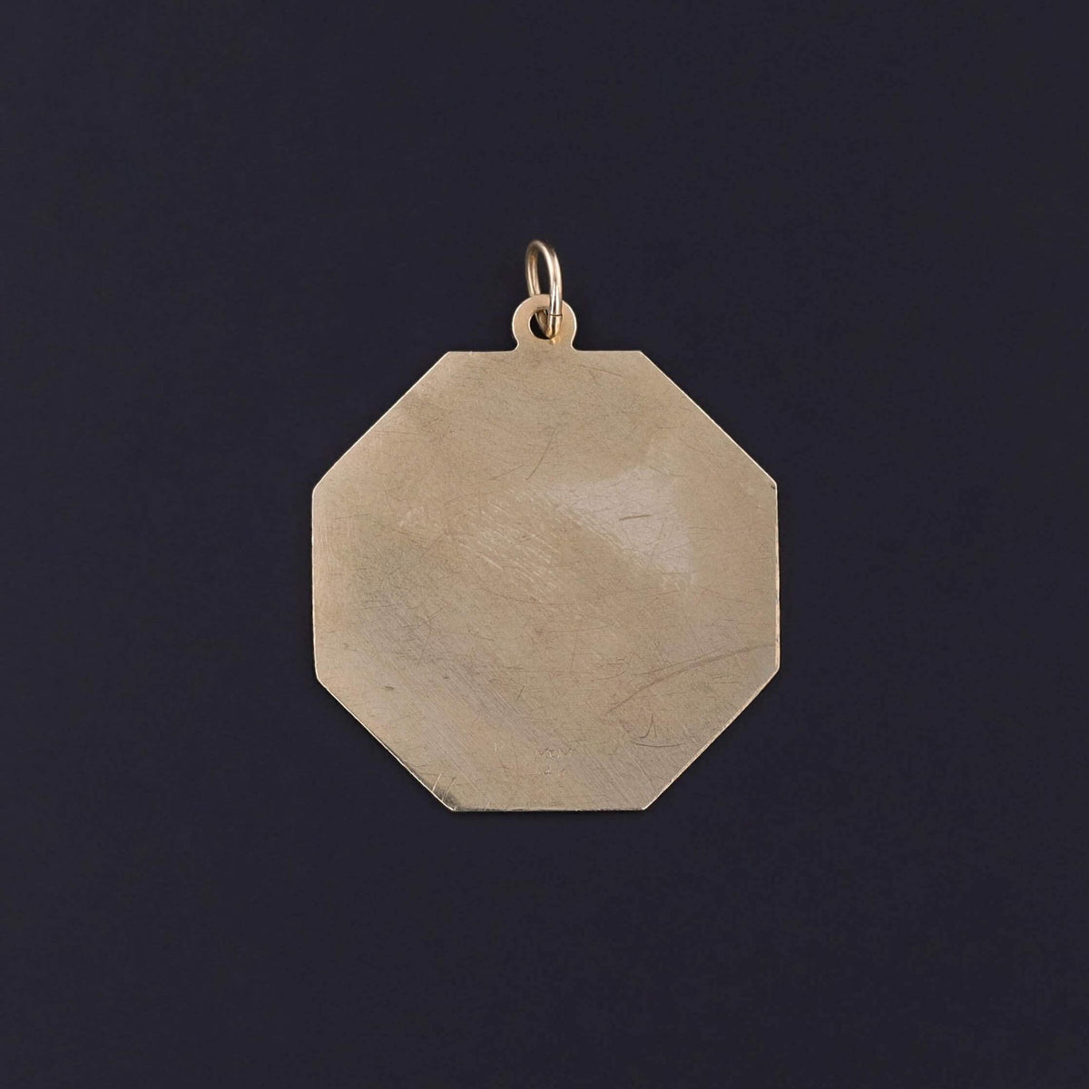 Vintage I'll Never Stop Loving You Pendant of 14k Gold
