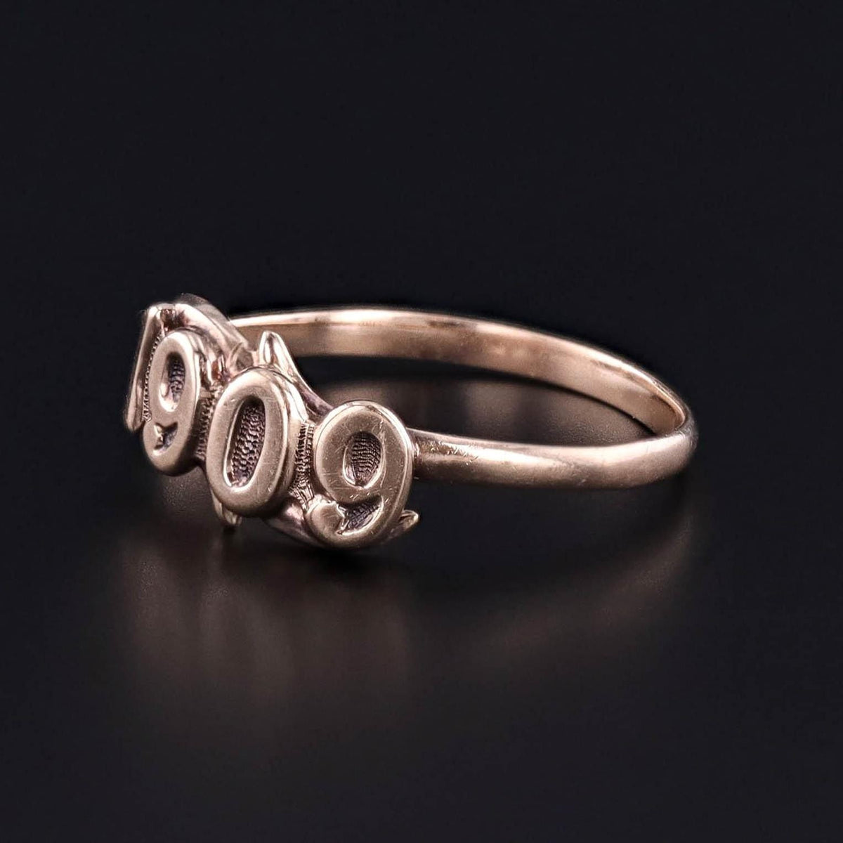 Antique 1909 Ring of 10k Gold - Trademark Antiques