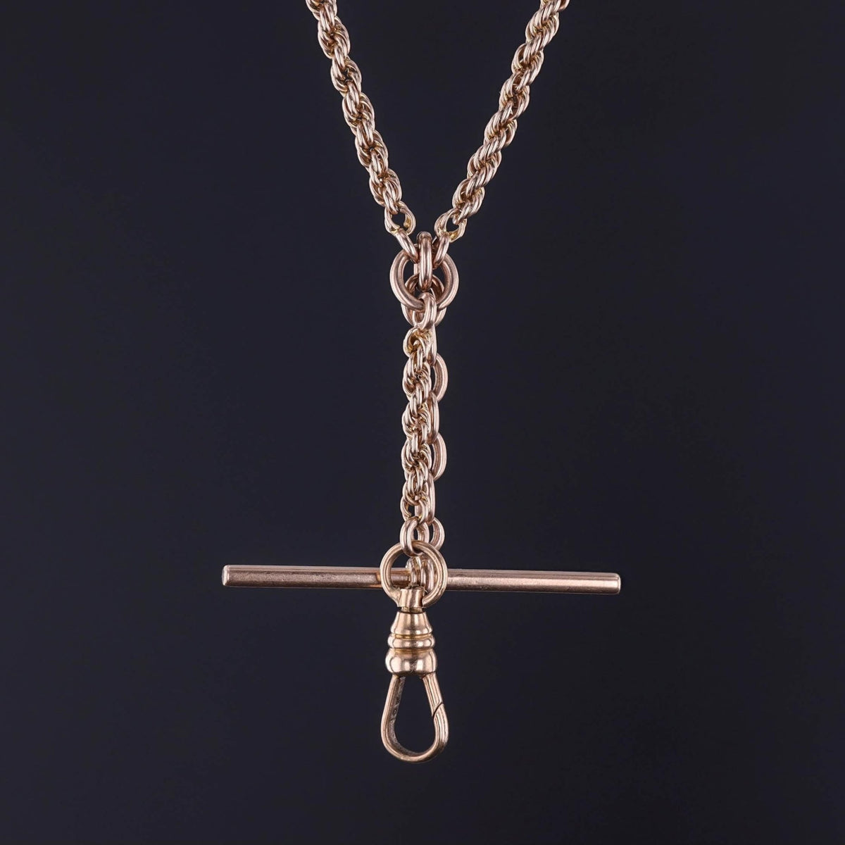 Antique Albert Watch Chain of 9ct Gold - Trademark Antiques