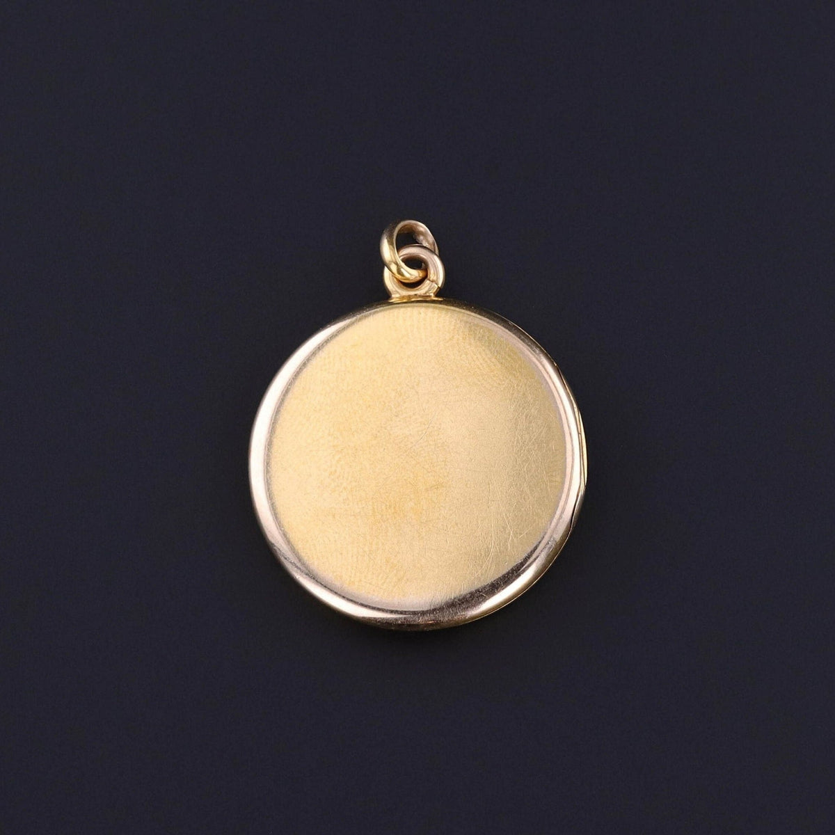 Antique Art Nouveau Woman Locket of 14k Gold - Trademark Antiques