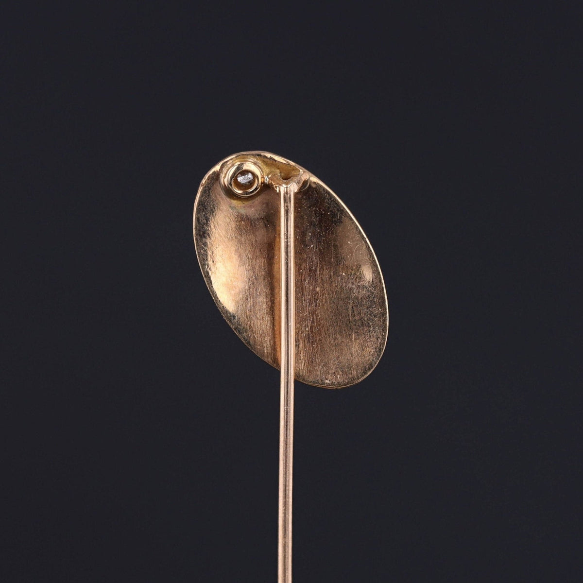 Antique Bird with Diamond Stickpin of 10k Gold - Trademark Antiques