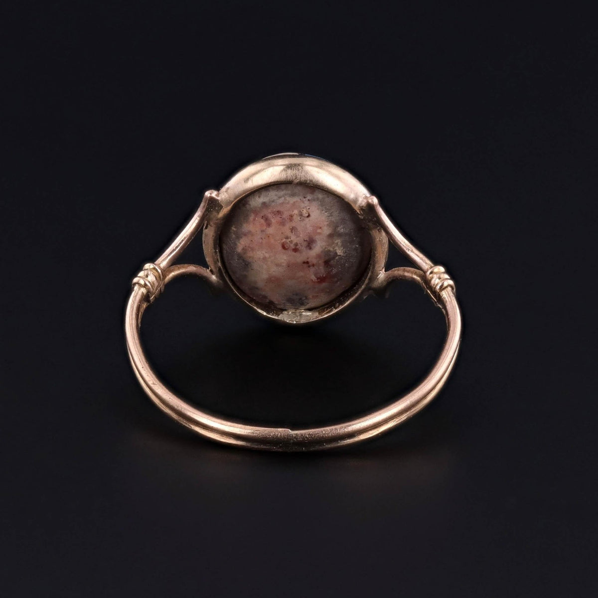 Antique Boulder Opal Ring of 18k Gold - Trademark Antiques