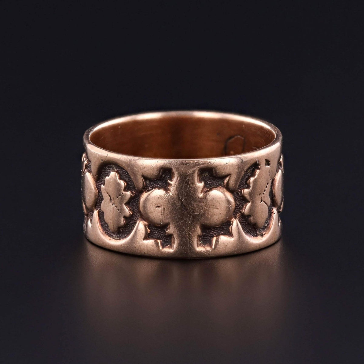 Antique Cigar Band of 10k Gold - Trademark Antiques