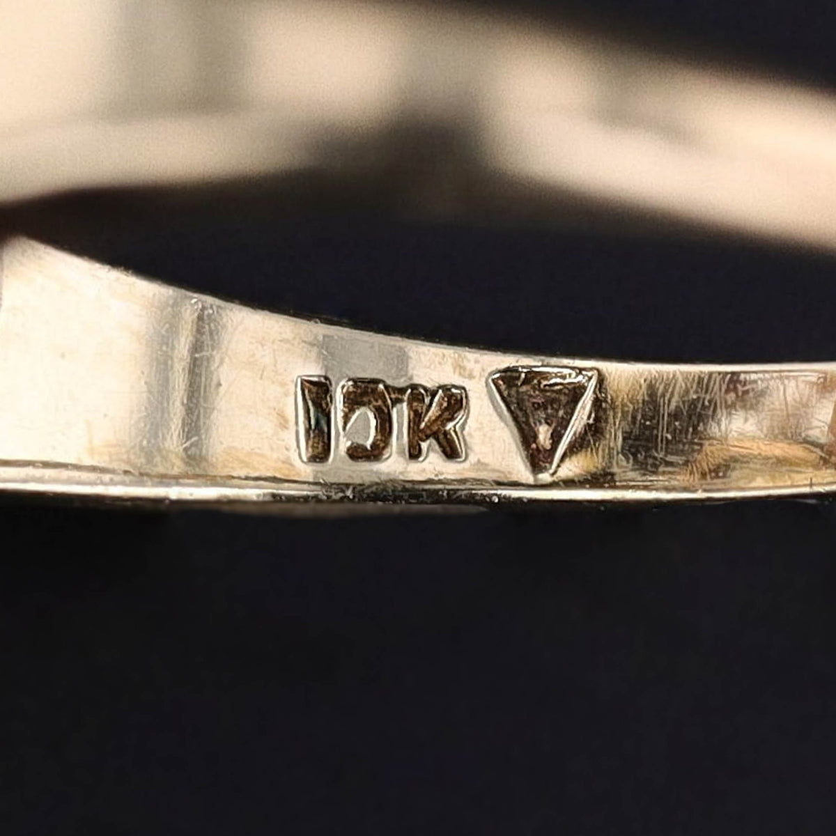 Antique Citrine Ring of 10k Gold - Trademark Antiques