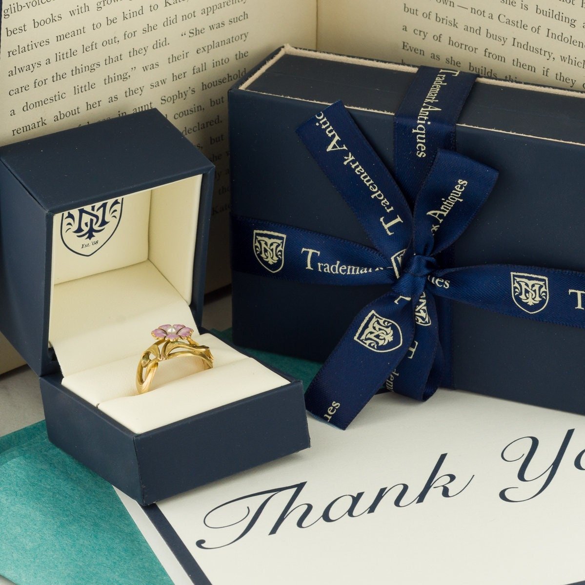 Antique Clover and Horseshoe Conversion Pendant of 10k Gold - Trademark Antiques