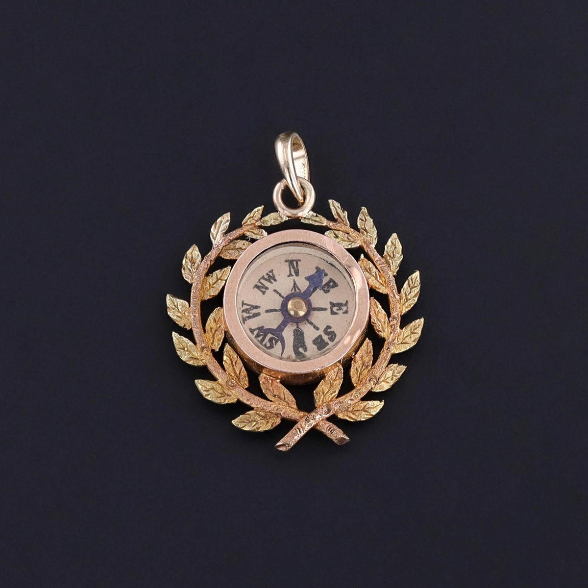 Antique Compass Pendant of 15ct Gold - Trademark Antiques