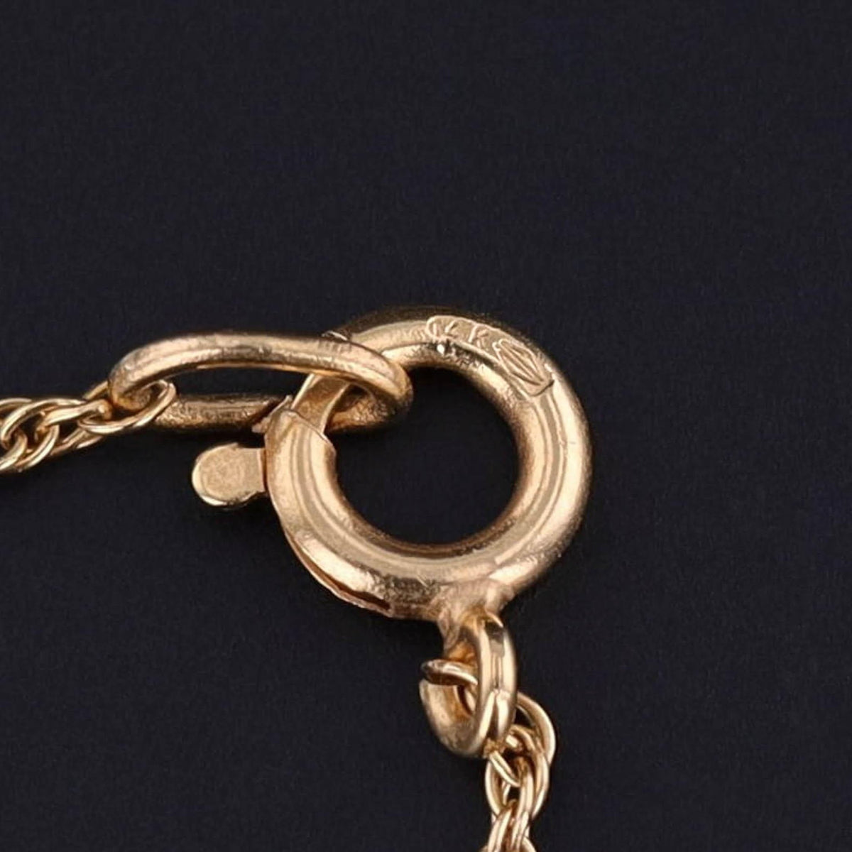 Antique Diamond Lavalier Necklace of 14k Gold - Trademark Antiques