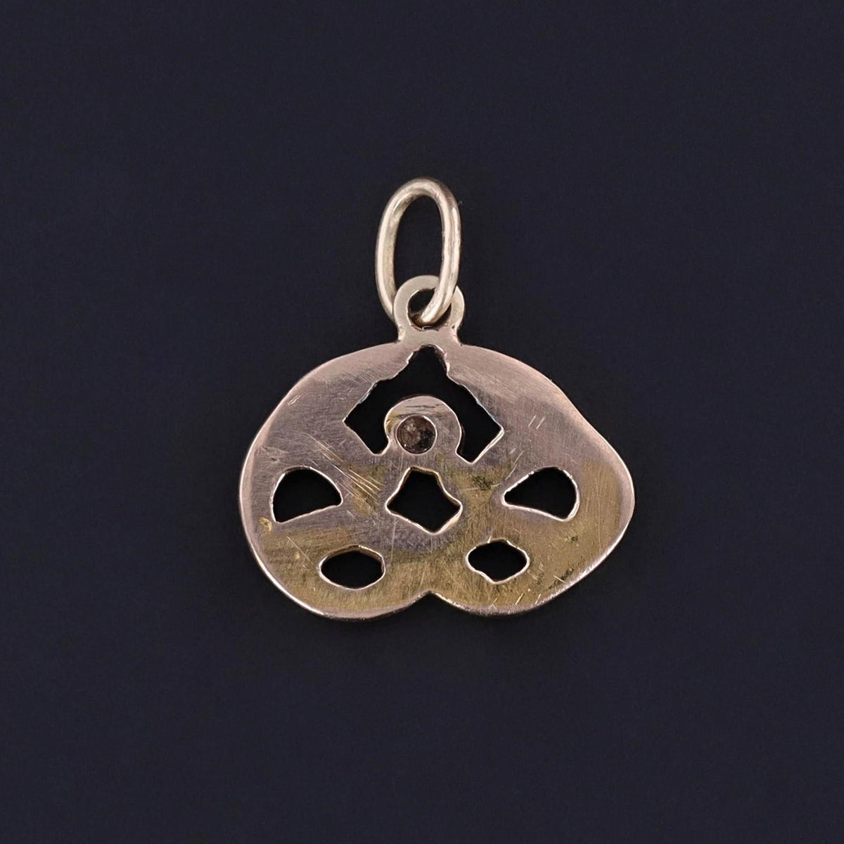 Antique Diamond Snake Charm of 14k Gold - Trademark Antiques