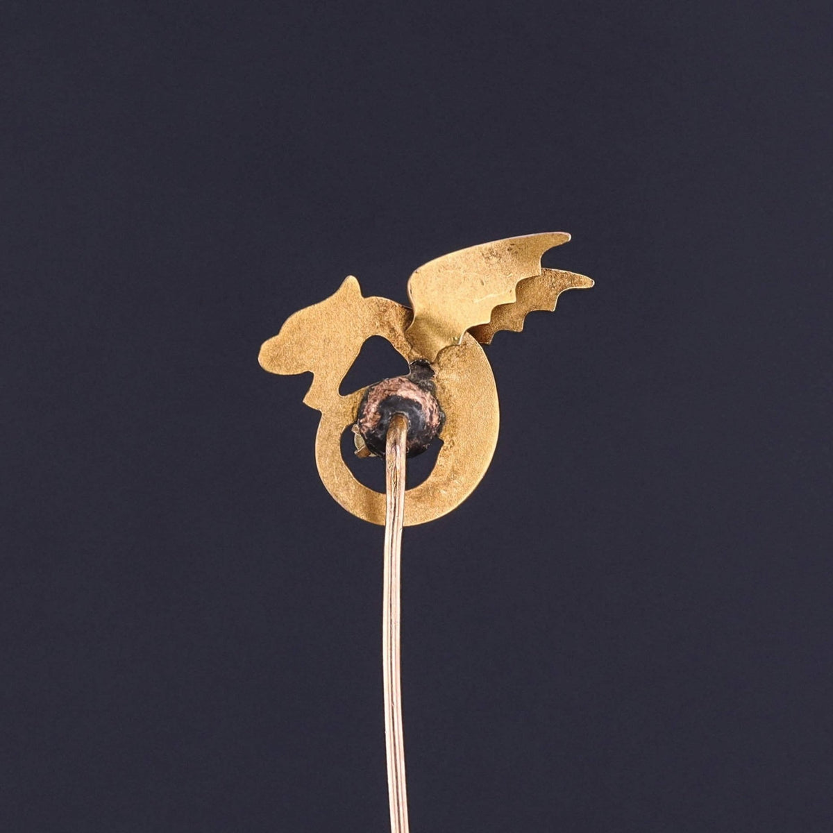Antique Dragon Stickpin of 10k Gold - Trademark Antiques
