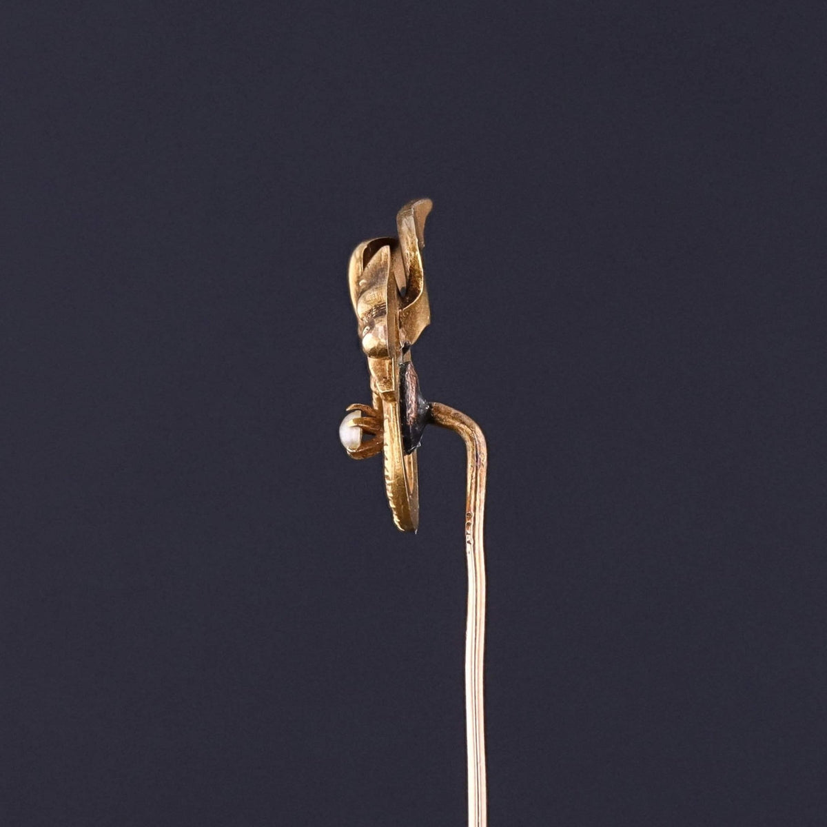 Antique Dragon Stickpin of 10k Gold - Trademark Antiques