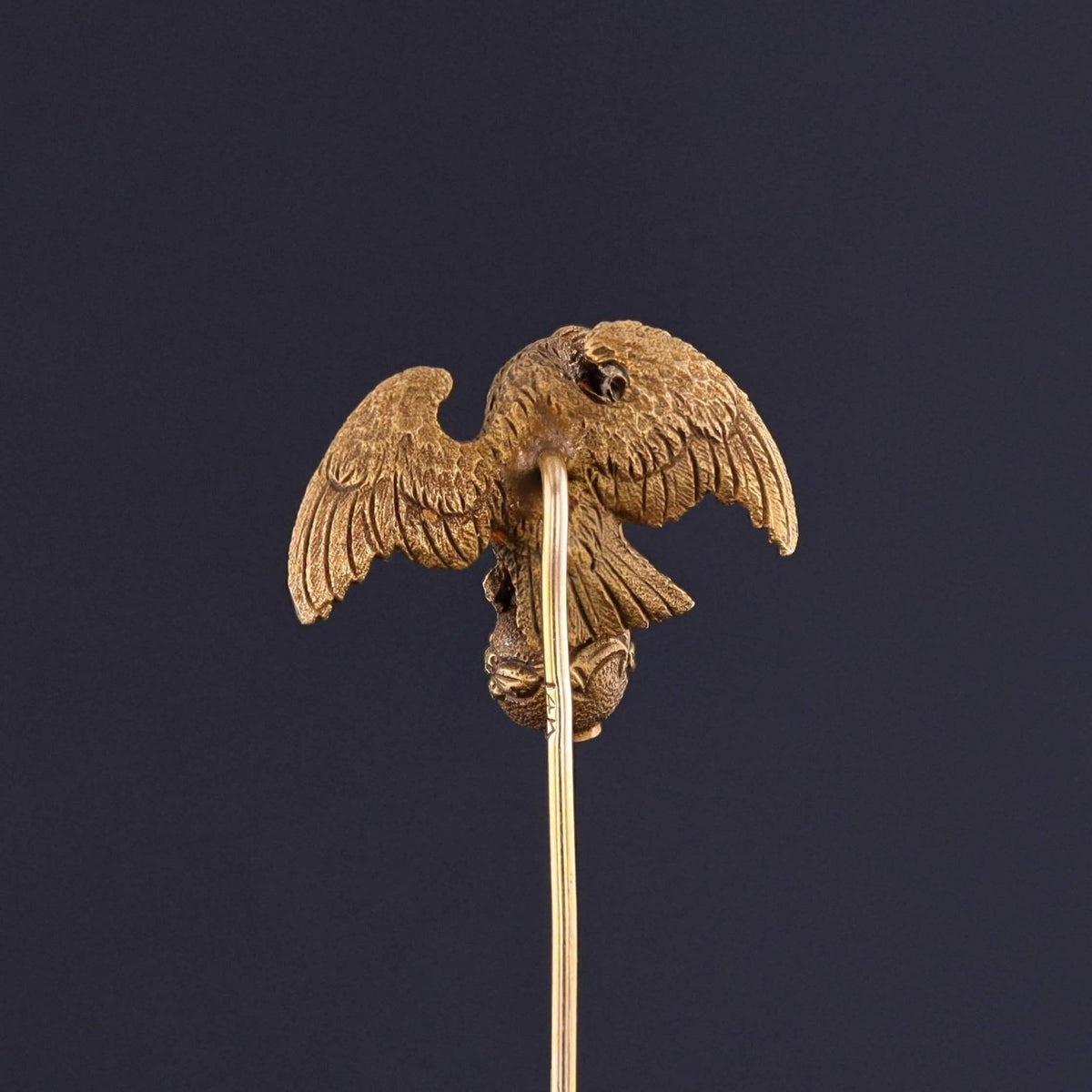 Antique Eagle Pin of 14k Gold - Trademark Antiques