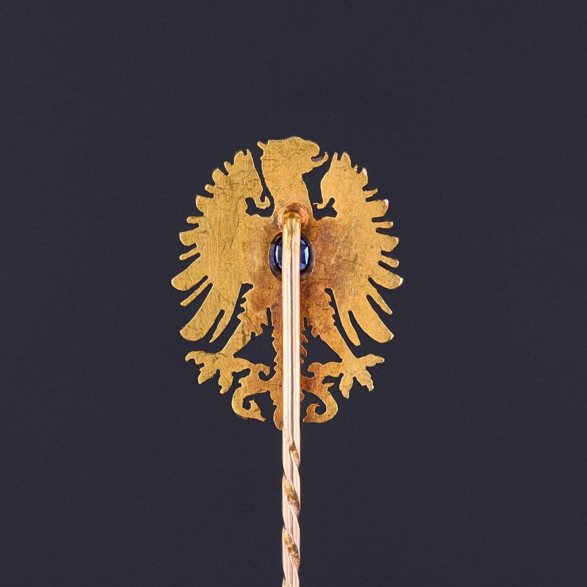 Antique Eagle Stickpin of 14k Gold - Trademark Antiques