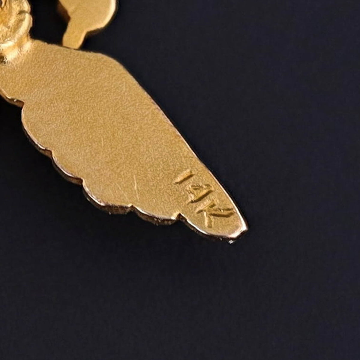 Antique Egyptian Revival Stick Pin of 14k Gold - Trademark Antiques