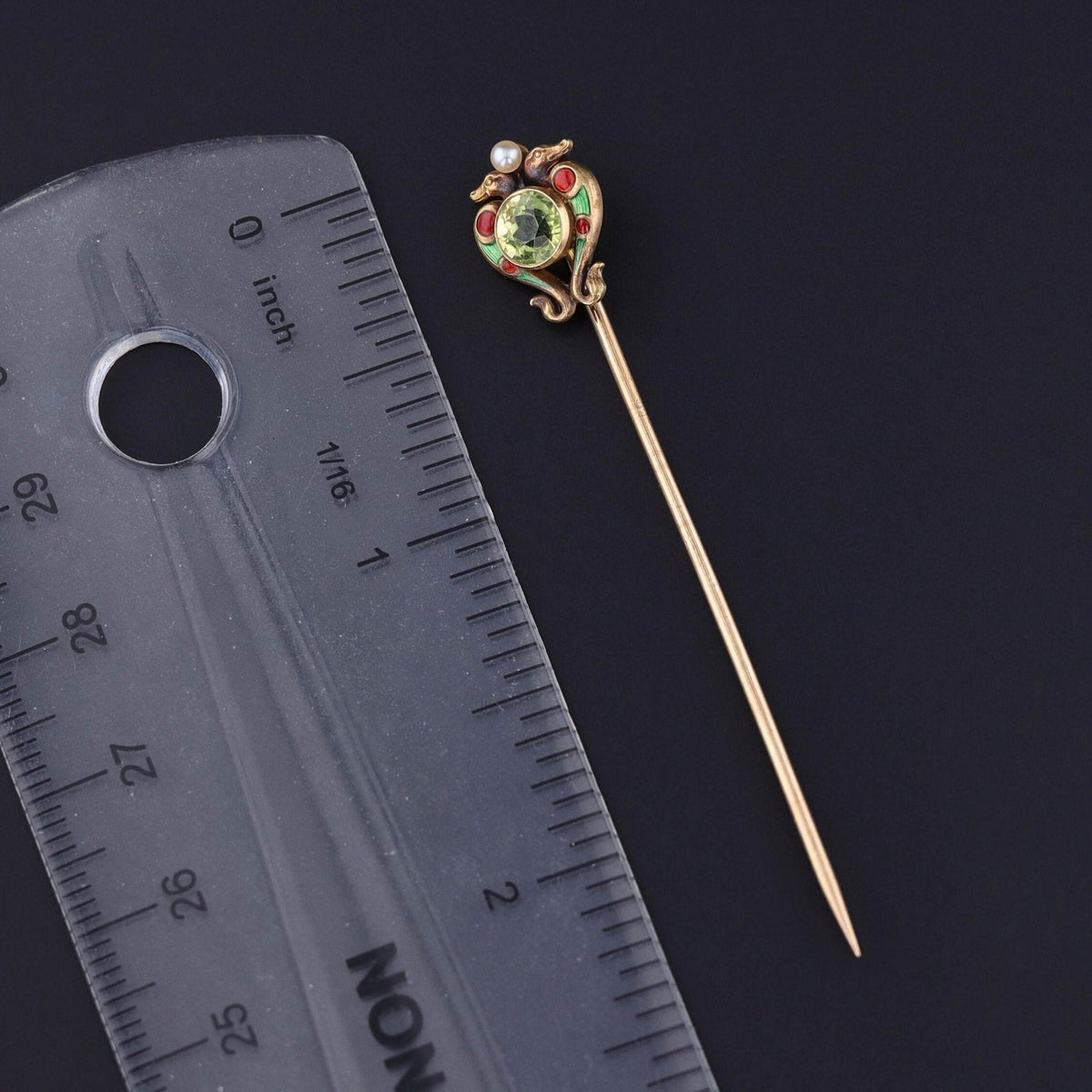 Antique Egyptian Revival Stickpin of 14k Gold - Trademark Antiques