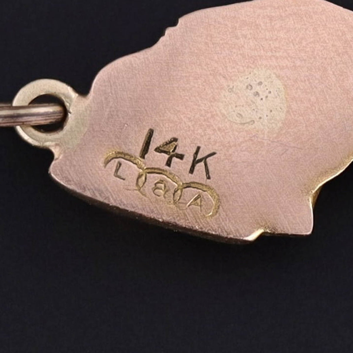 Antique Elephant Charm of 14k Gold - Trademark Antiques