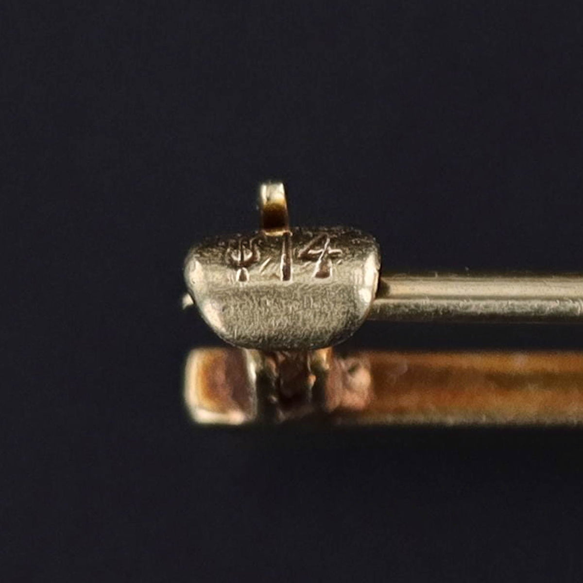 Antique Enamel and Pearl Sailfish Brooch of 14k Gold - Trademark Antiques