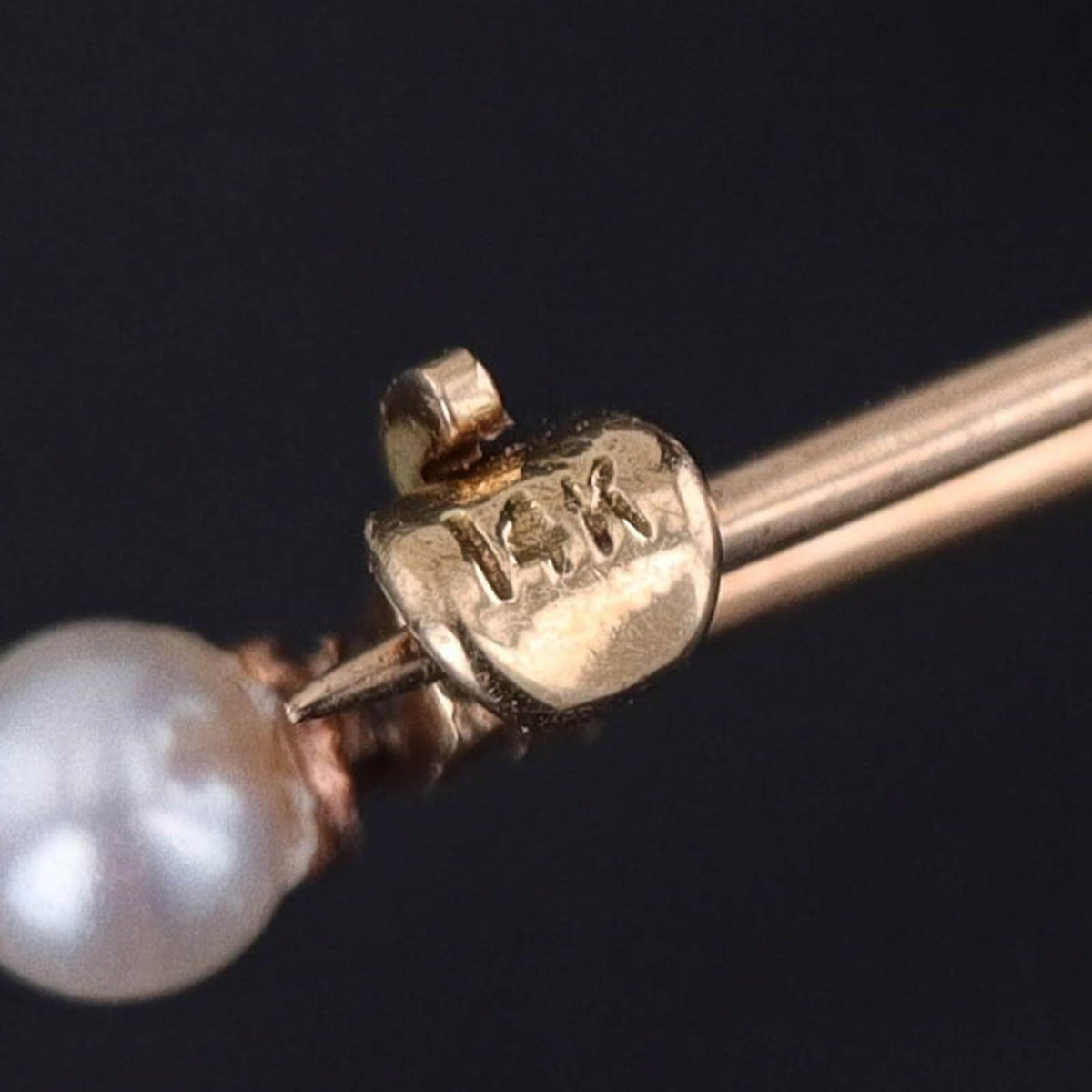 Antique Enamel Diamond &amp; Pearl Bird Brooch - Trademark Antiques