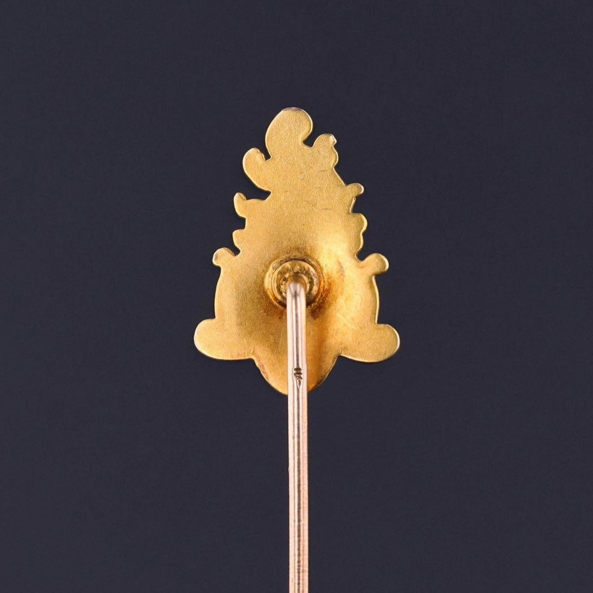 Antique Fish Stickpin of 10k Gold - Trademark Antiques
