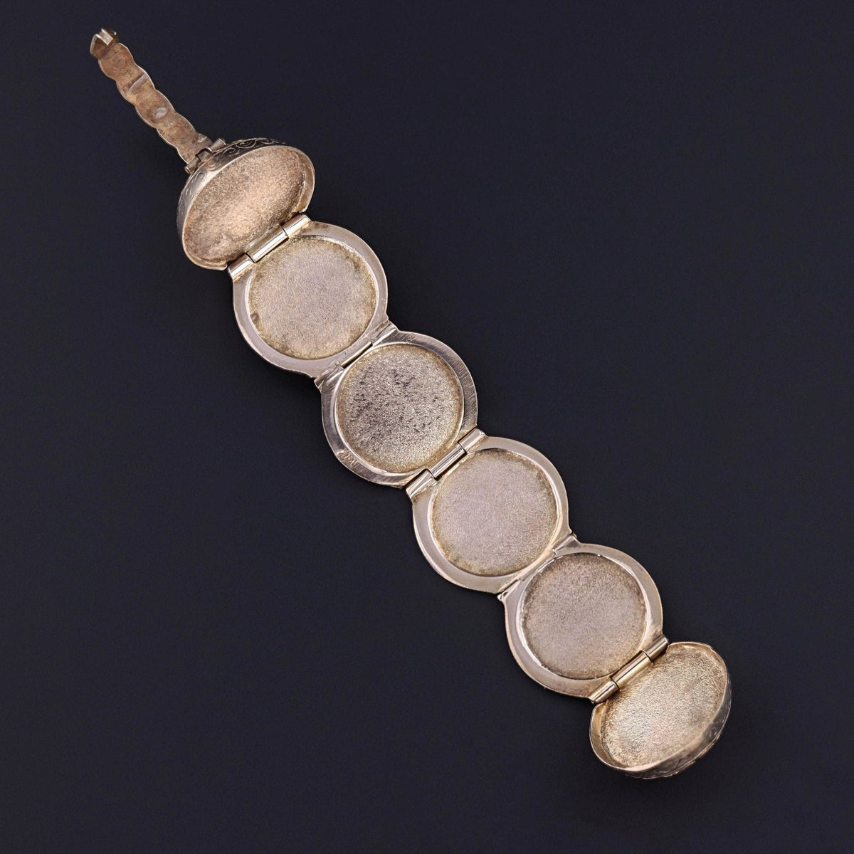 Antique Folding Orb Locket of 9ct Gold - Trademark Antiques