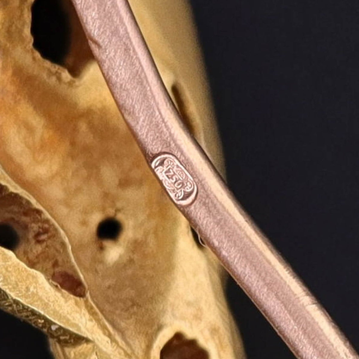 Antique French Dragon Stickpin of 18k Gold - Trademark Antiques