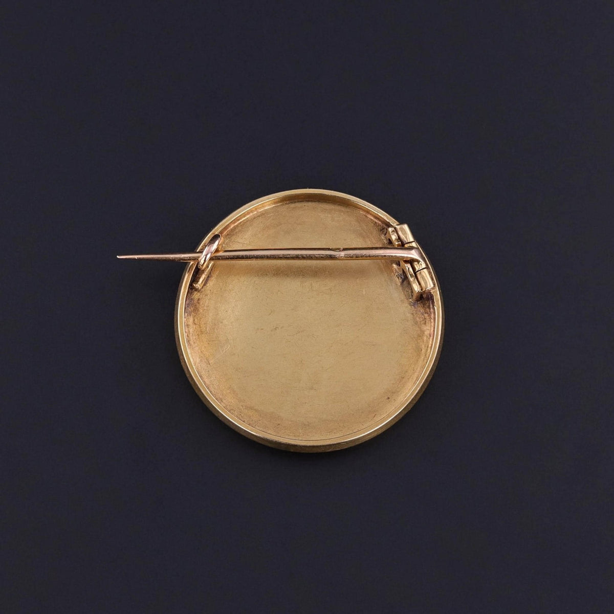 Antique French Enamel Swallow Brooch of 18k Gold - Trademark Antiques