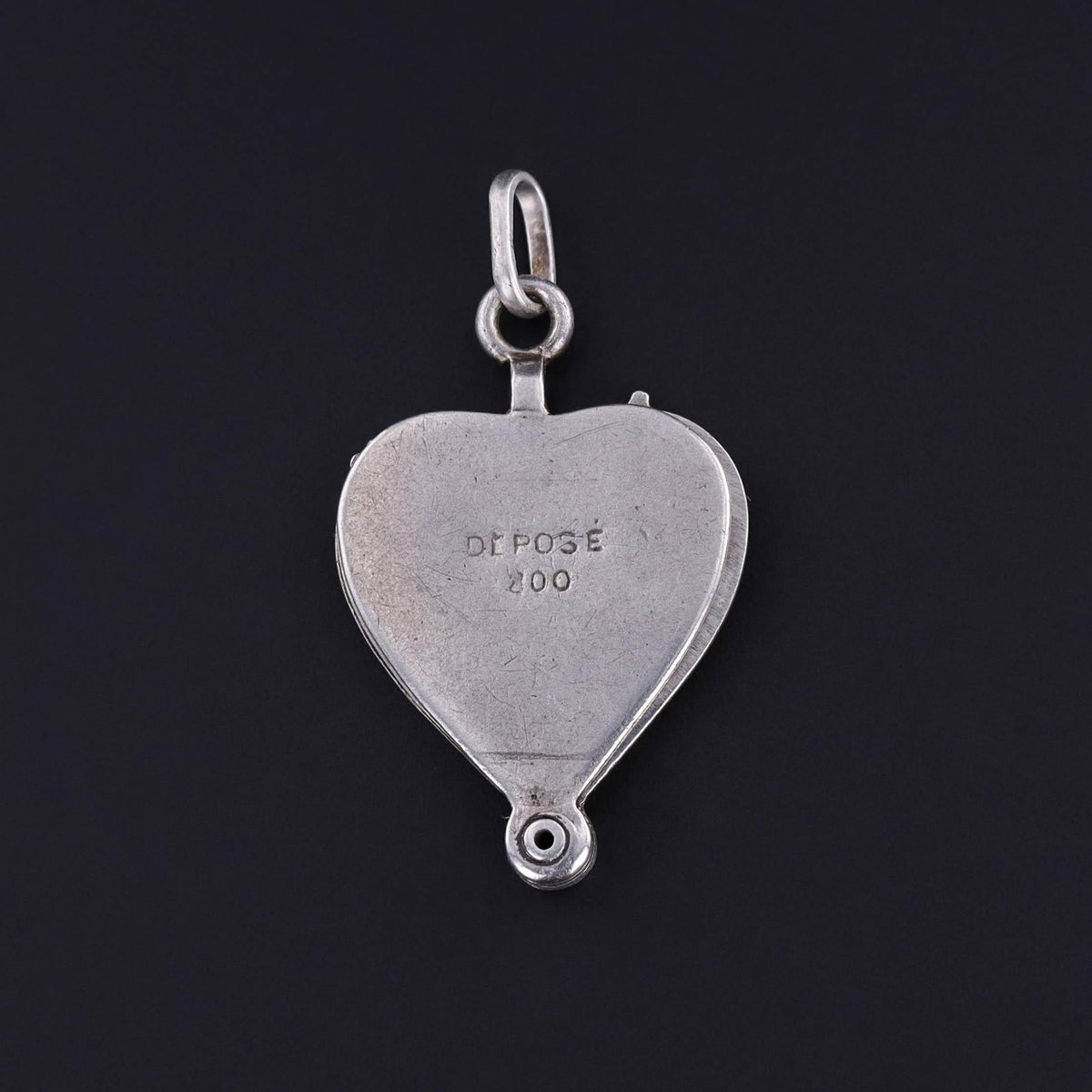 Antique French Lucky Charm Pendant of Coin Silver - Trademark Antiques