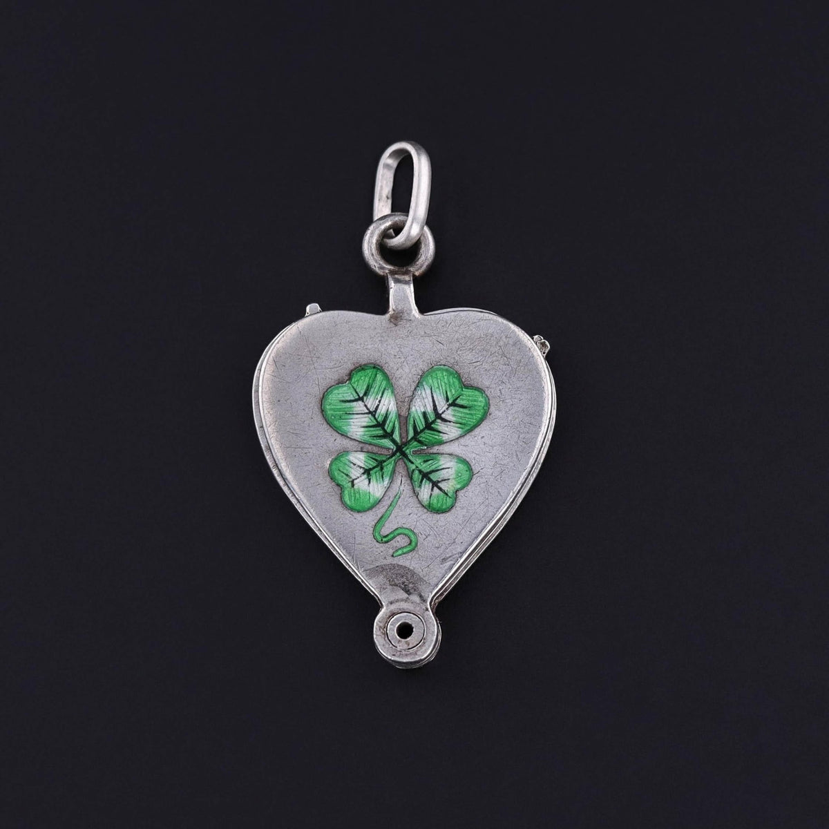 Antique French Lucky Charm Pendant of Coin Silver - Trademark Antiques