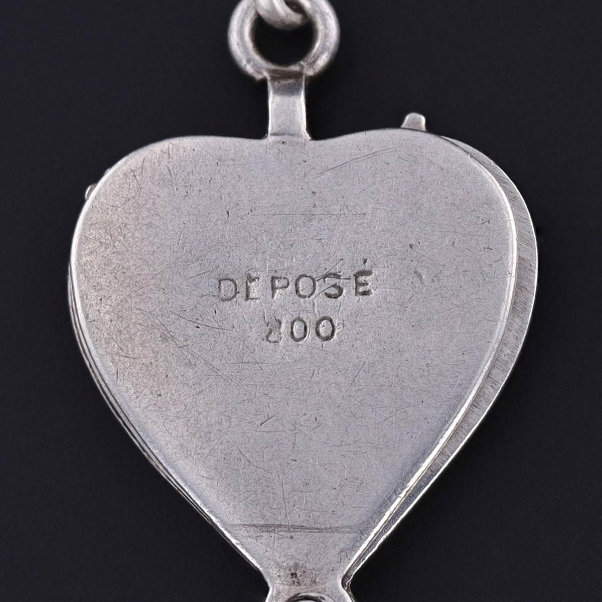 Antique French Lucky Charm Pendant of Coin Silver - Trademark Antiques