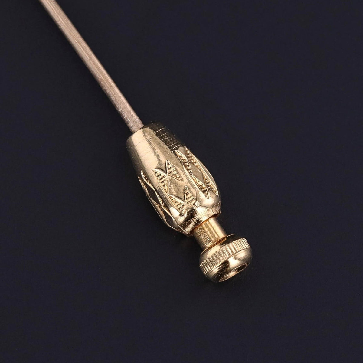 Antique Gargoyle Stickpin of 10k Gold - Trademark Antiques