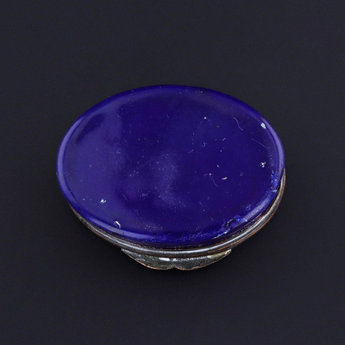 Antique Georgian Enamel Patch Box - Trademark Antiques