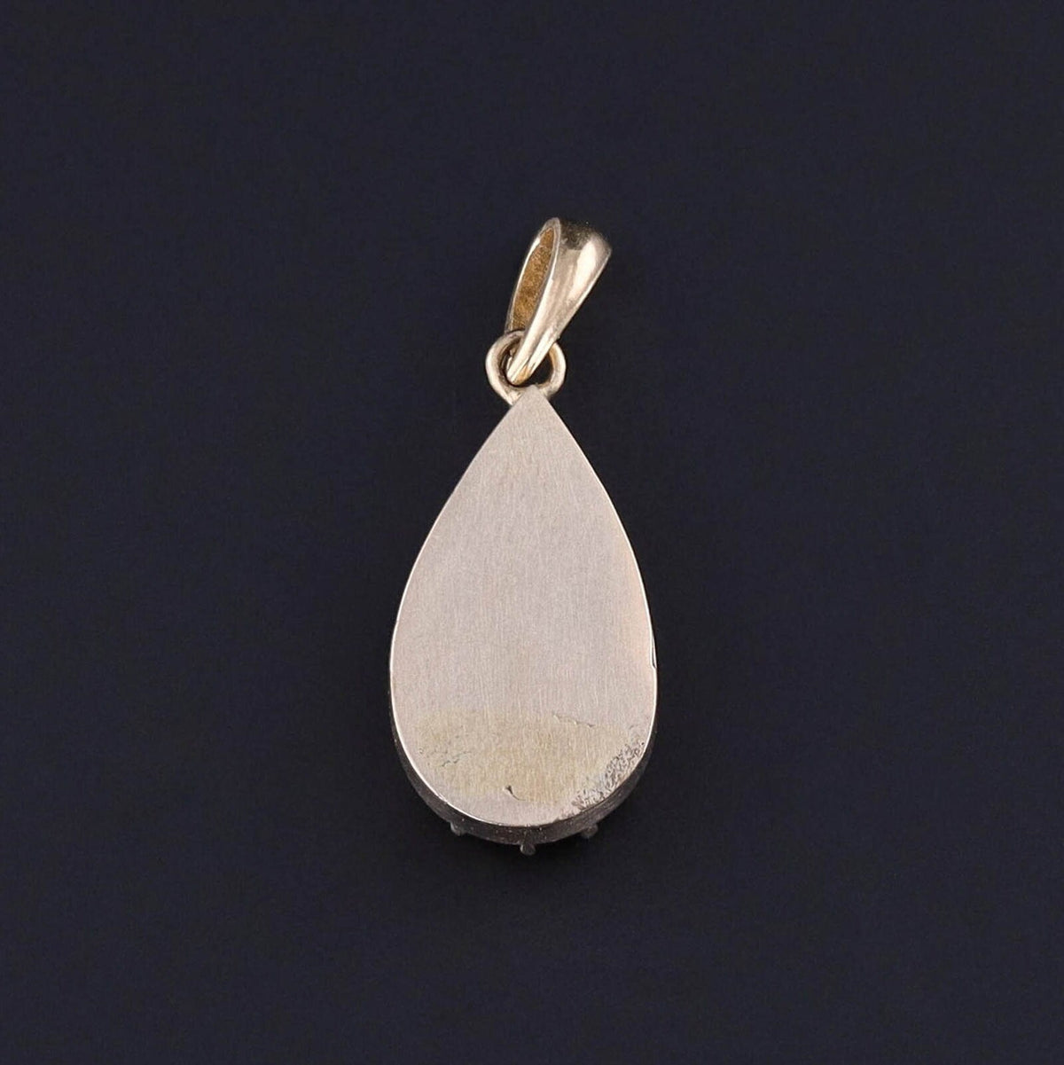 Antique Georgian Paste Pendant of 9ct Gold - Trademark Antiques