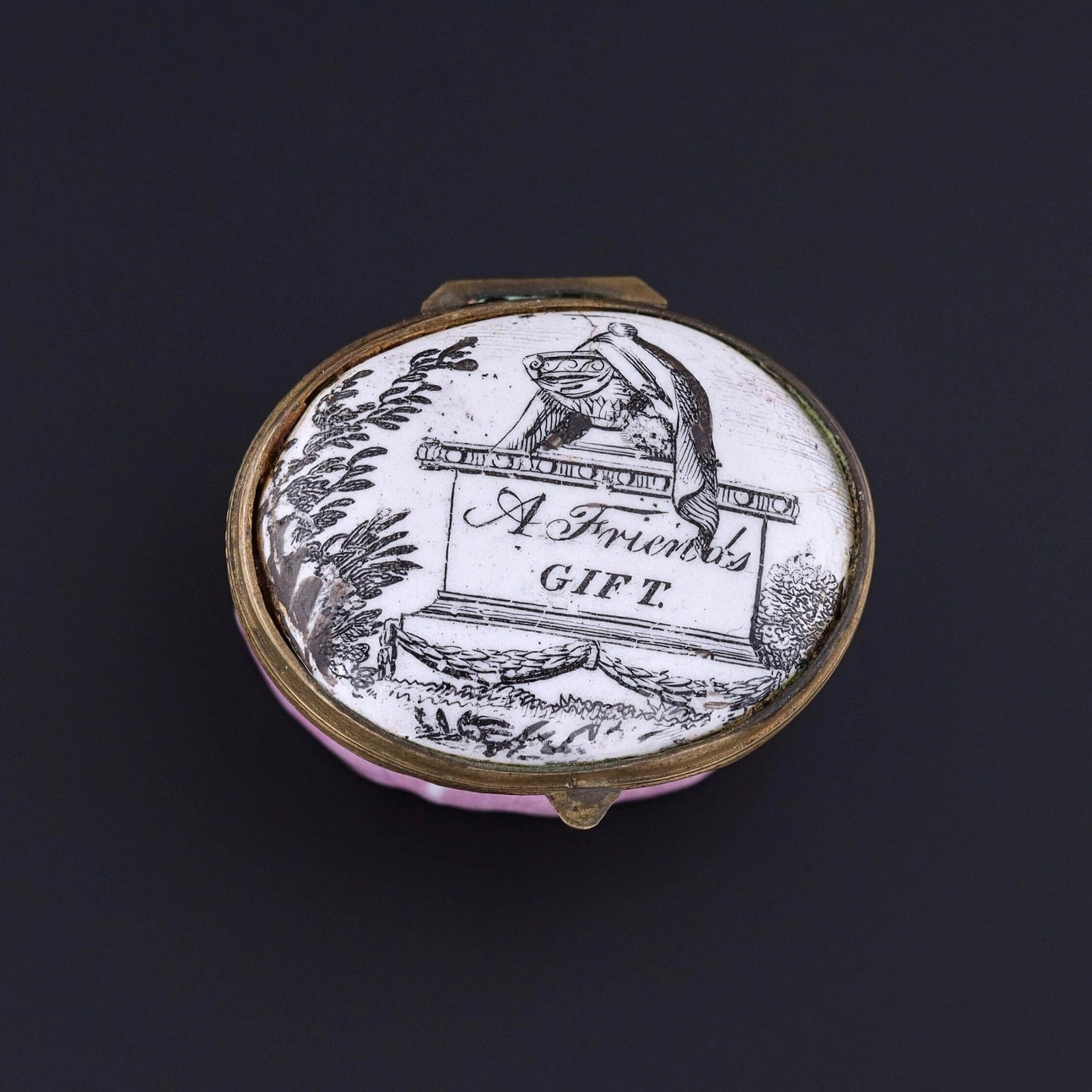 Antique Georgian Patch Box - A Friend's Gift - Trademark Antiques