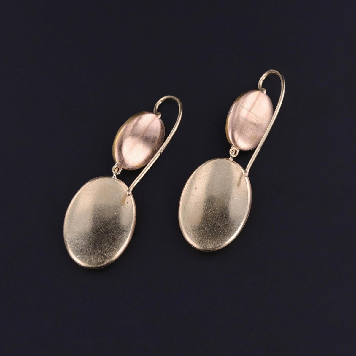 Antique Griffin Earrings of 14k Gold - Trademark Antiques