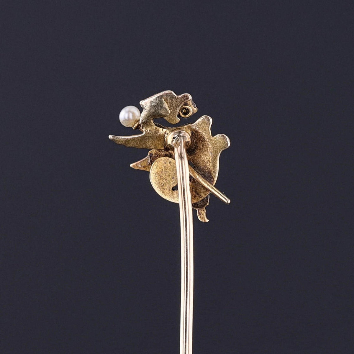 Antique Griffin Stickpin of 12ct Gold - Trademark Antiques