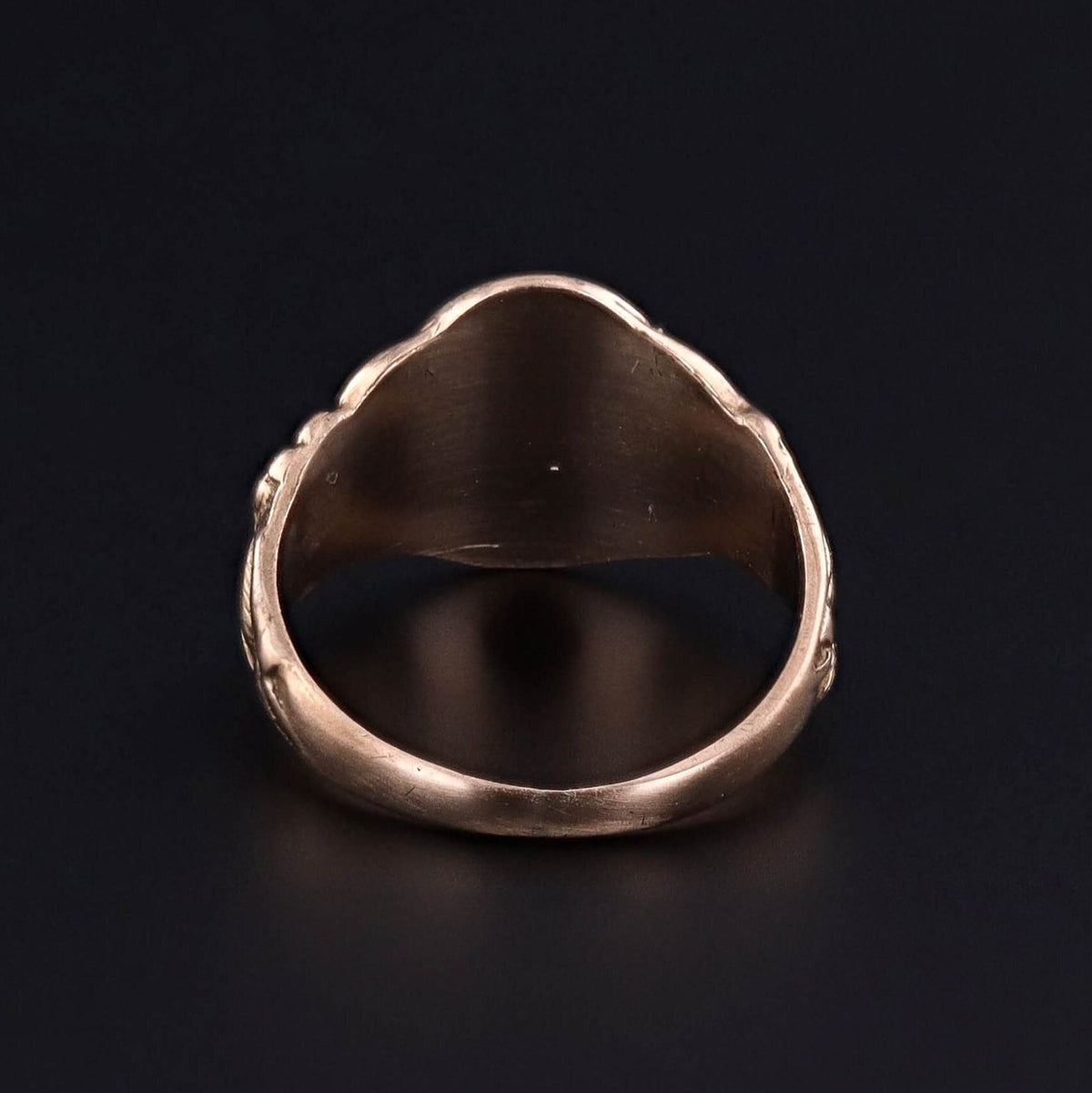 Antique GRS Signet Ring of 10k Gold - Trademark Antiques