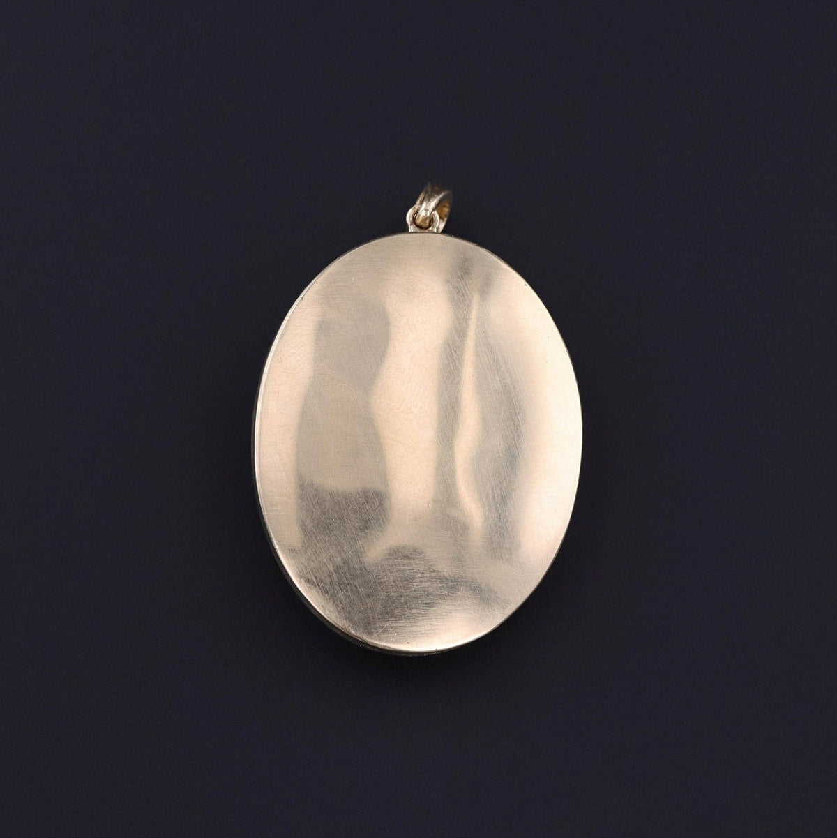 Antique Gryllos Lava Cameo Pendant of 14k Gold - Trademark Antiques