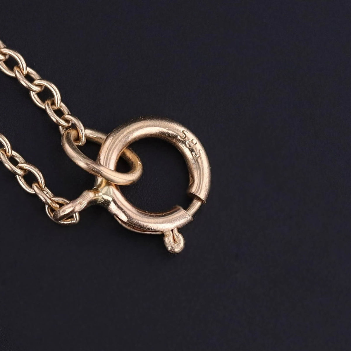 Antique Heart Conversion Necklace of 14k Gold - Trademark Antiques
