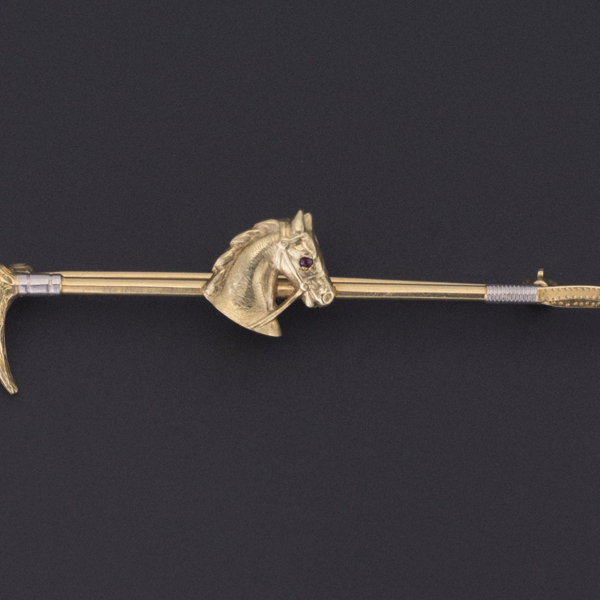 Antique Horse Brooch of 14k Gold - Trademark Antiques