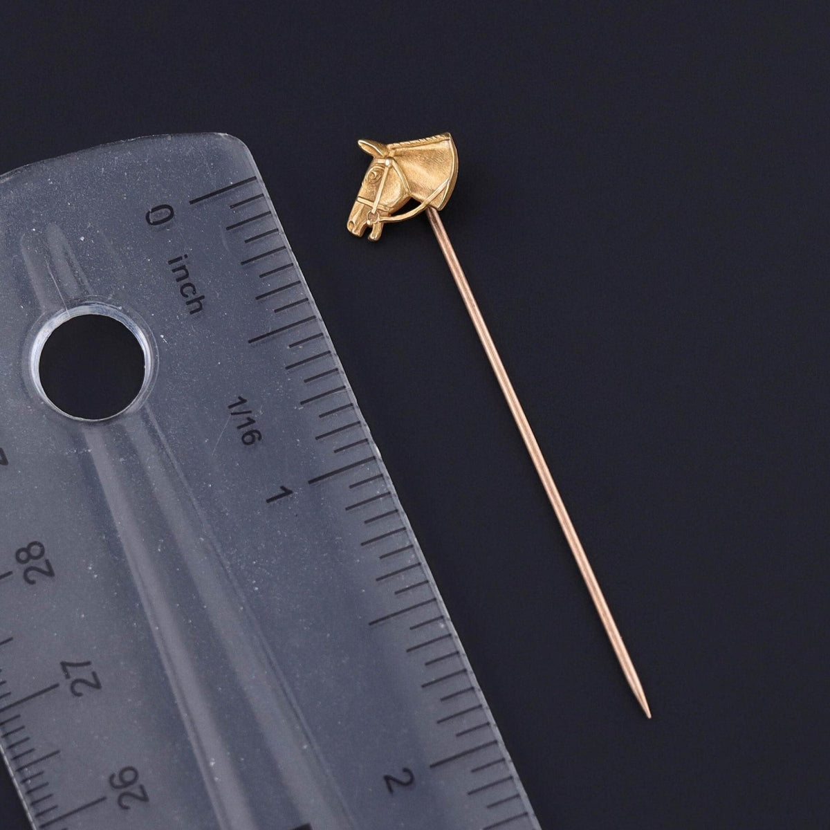 Antique Horse Stickpin of 10k Gold - Trademark Antiques