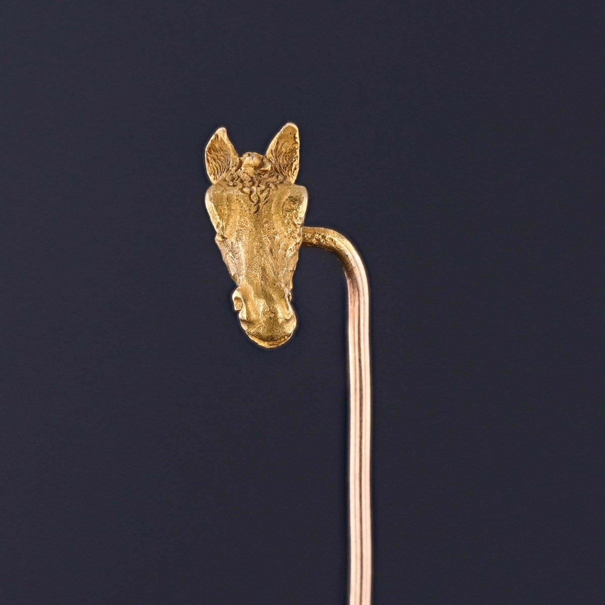 Antique Horse Stickpin of 14k Gold - Trademark Antiques