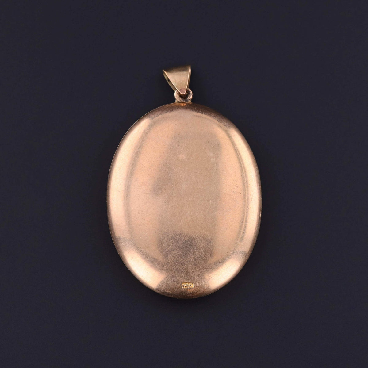 Antique Initial Locket of 10k Gold - Trademark Antiques