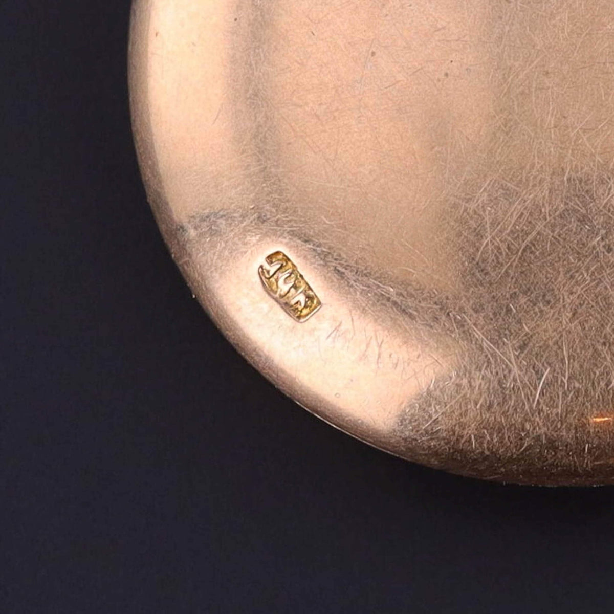 Antique Initial Locket of 10k Gold - Trademark Antiques