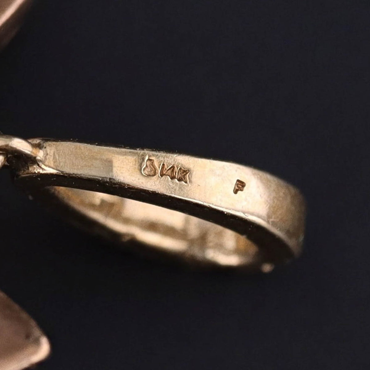 Antique Jester Pendant of 14k Gold - Trademark Antiques