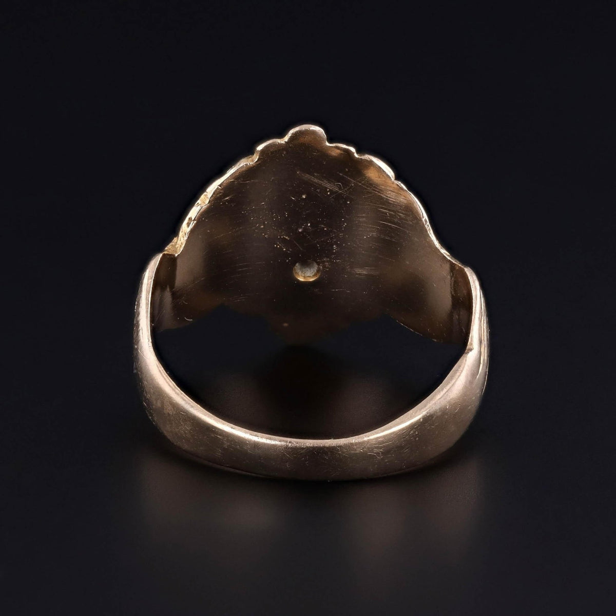 Antique Lion Ring of 14k Gold - Trademark Antiques