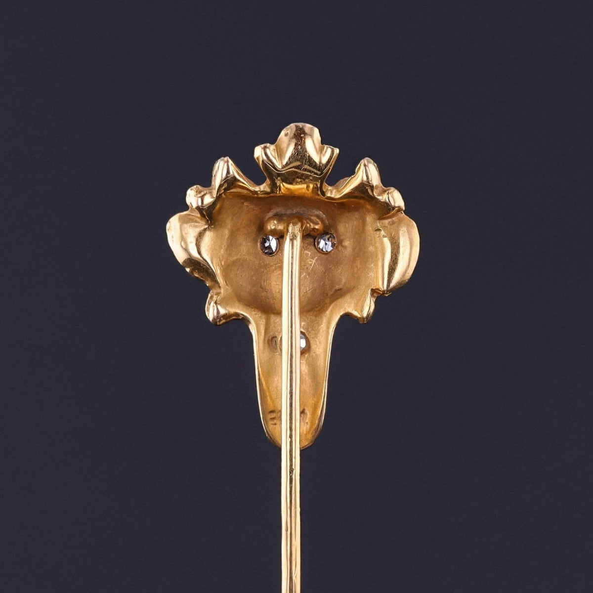 Antique Lion Stickpin of 14k Gold - Trademark Antiques