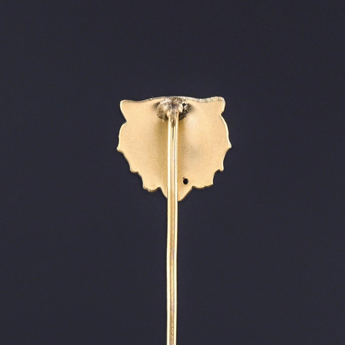 Antique Lion Stickpin of 14k Gold - Trademark Antiques