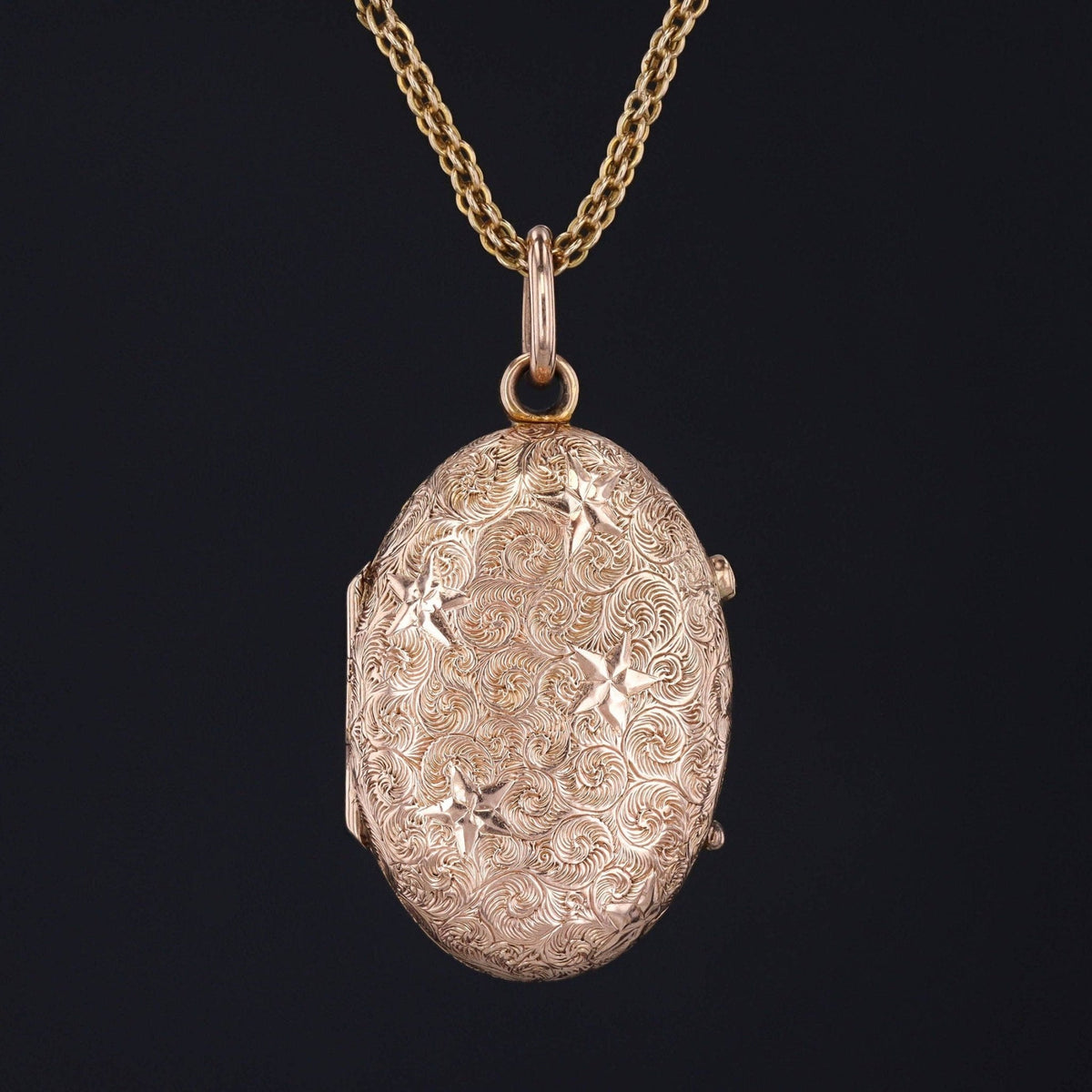 Antique Locket of 10k Gold - Trademark Antiques