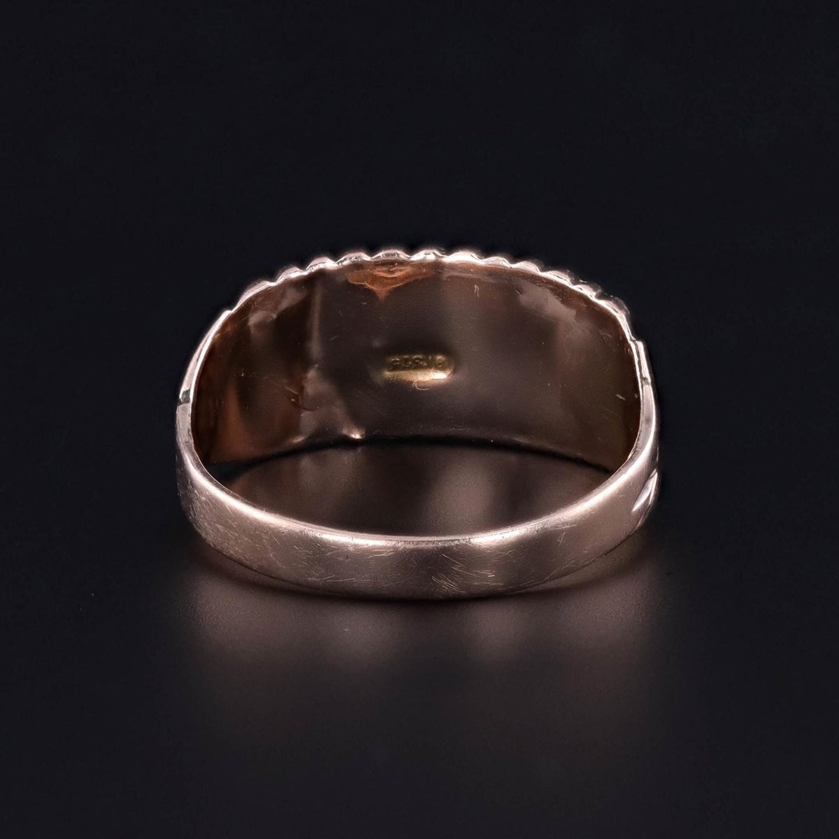 Antique LOVE Ring of 9ct Gold - Trademark Antiques