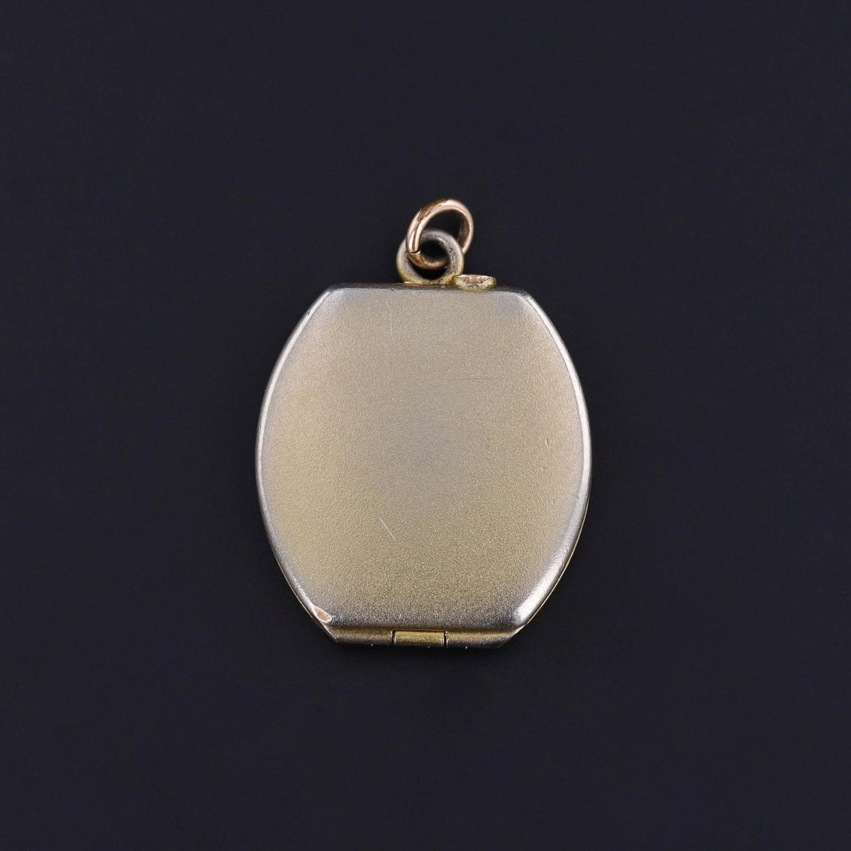 Antique Machine Engraved Locket of 10k Gold - Trademark Antiques