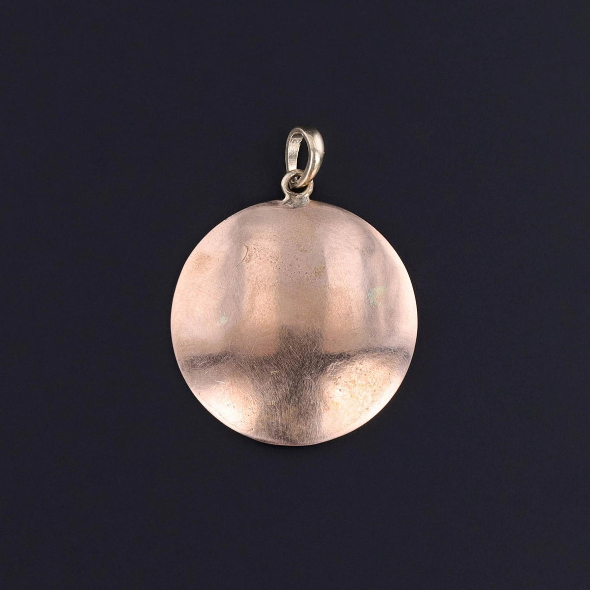 Antique Marsh Pendant of 14k Tri - Color Gold - Trademark Antiques